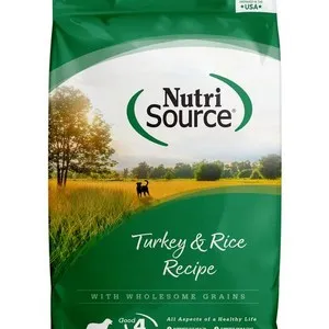 26Lb Nutrisource Adult Turkey & Rice - Dog/Cat Supplements